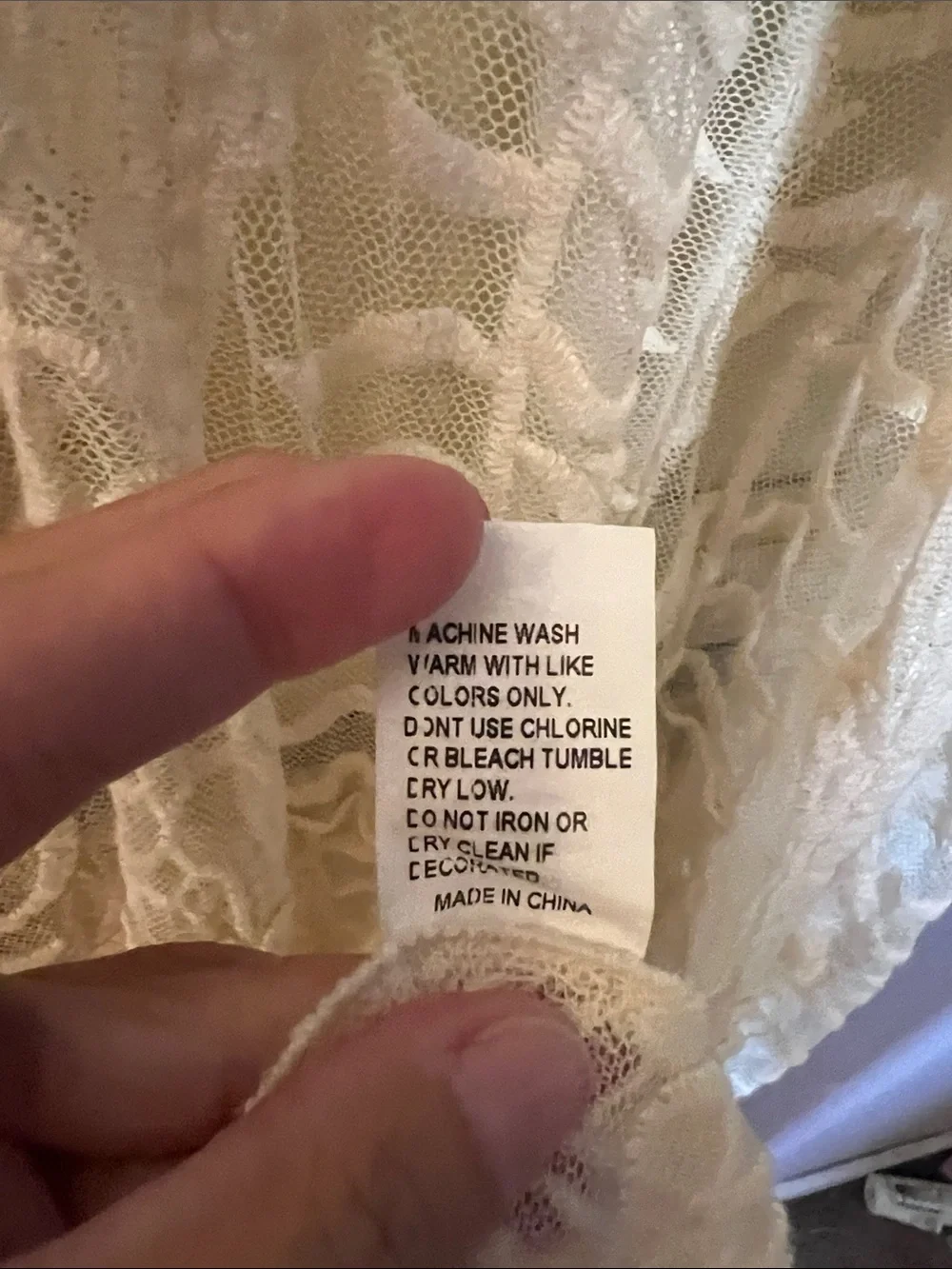 Embroidered Sheer Lace Duster Vest — White
